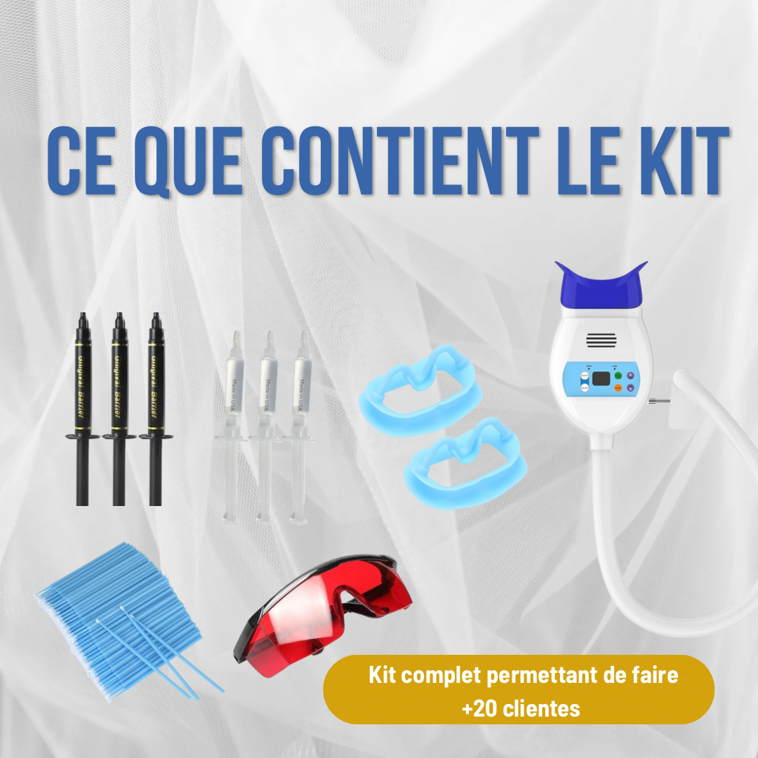 Formation Blanchiment Dentaire Esthétique (Kit inclu)